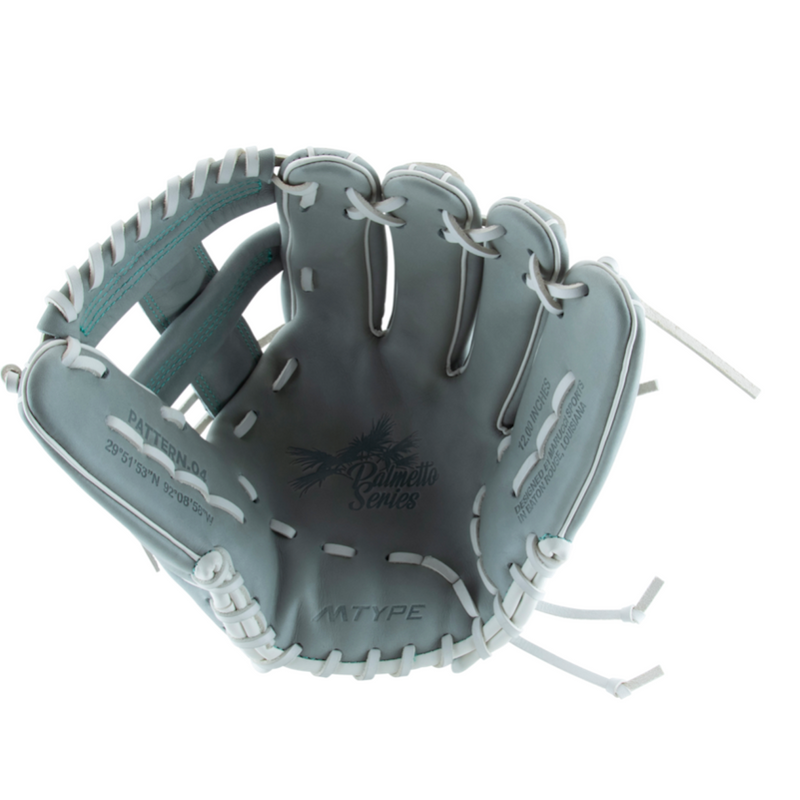 Marucci 45A5 Palmetto M Type 12" Fastpitch Fielding Glove- MFG3PL45A5FP-GY/RT