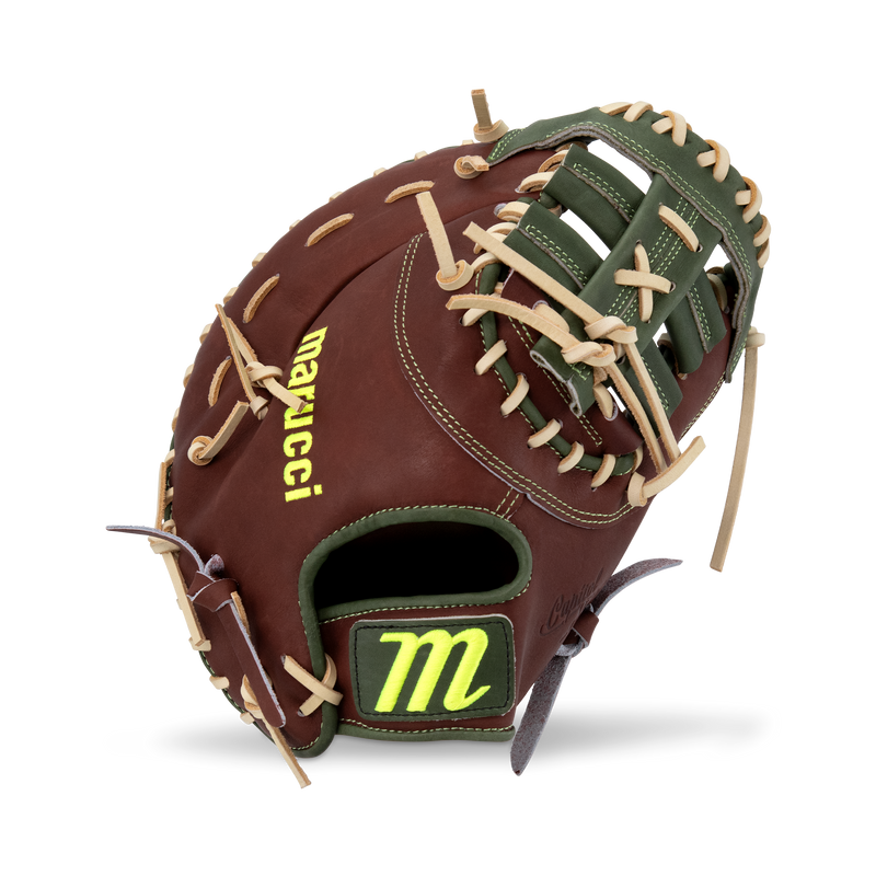 Marucci Capitol M V4 Series 39S1 13" Dual Post Baseball First Base Mitt - MFG4CP39S1-RX/OG
