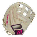 MARUCCI ASCENSION M TYPE SERIES 240C2 34" FASTPITCH SOFTBALL CAMEL/PURPLE CATCHERS MITT/GLOVE - MFGASFP240C-CM/PR