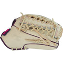 MARUCCI ASCENSION M TYPE SERIES T-WEB 97A6 12.5" CAMEL/PURPLE FASTPITCH FIELDING GLOVE - MFGASFP97A6-CM/PR