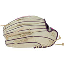 MARUCCI ASCENSION M TYPE SERIES T-WEB 97A6 12.5" CAMEL/PURPLE FASTPITCH FIELDING GLOVE - MFGASFP97A6-CM/PR