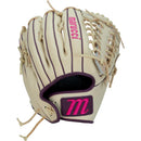 MARUCCI ASCENSION M TYPE SERIES T-WEB 97A6 12.5" CAMEL/PURPLE FASTPITCH FIELDING GLOVE - MFGASFP97A6-CM/PR