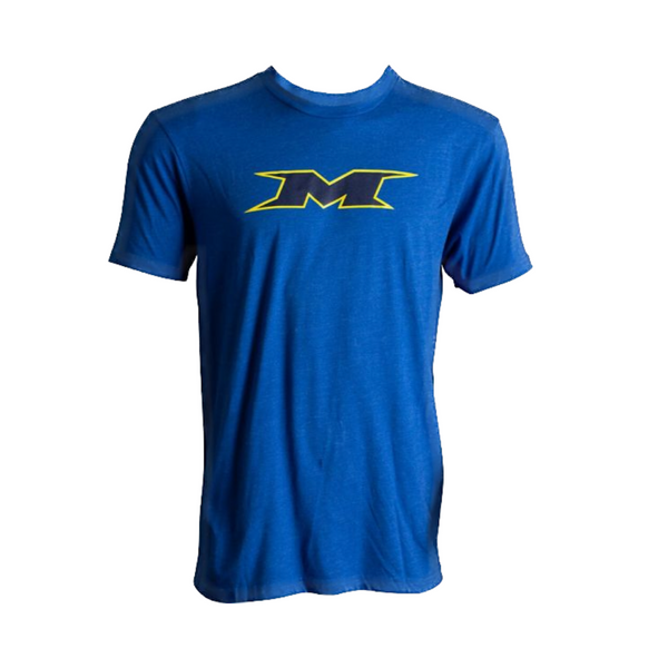 MIken "M" Logo Royal Short Sleeve T-Shirt