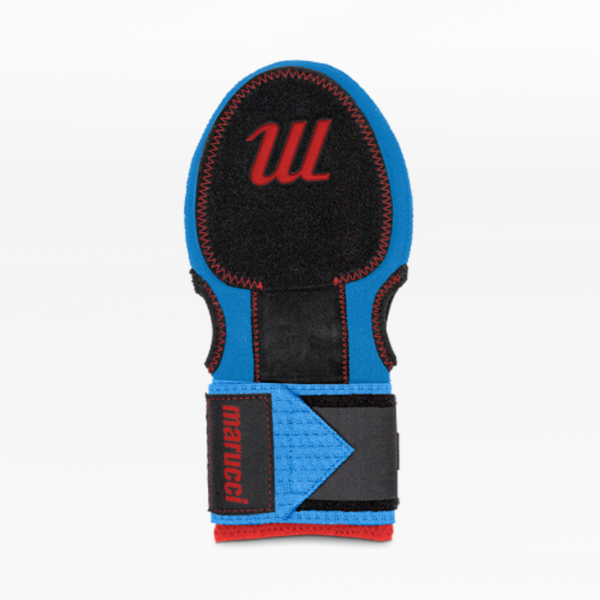 Marucci Protective Adult/Youth Sliding Mitt Blue/Red - MPSLDMITTB-R/B