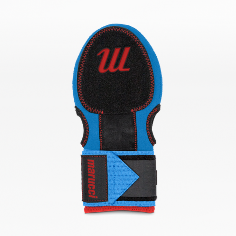 Marucci Protective Adult/Youth Sliding Mitt Blue/Red - MPSLDMITTB-R/B