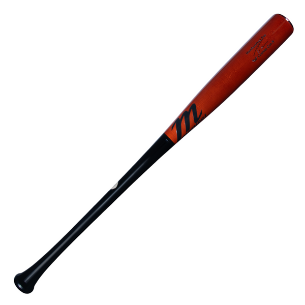 Marucci TVT Trea Turner Exclusive Pro Model Baseball Bat Black/Burnt Orange - MVE4TVT-BK/BOR