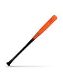 2027 MARUCCI AUSTIN RILEY AR27 FADE BLACK/BLAZING ORANGE PRO EXCLUSIVE MAPLE BASEBALL BAT - MVE6RLY27-BK/OG