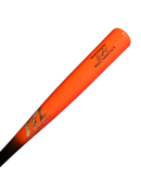 2027 MARUCCI AUSTIN RILEY AR27 FADE BLACK/BLAZING ORANGE PRO EXCLUSIVE MAPLE BASEBALL BAT - MVE6RLY27-BK/OG