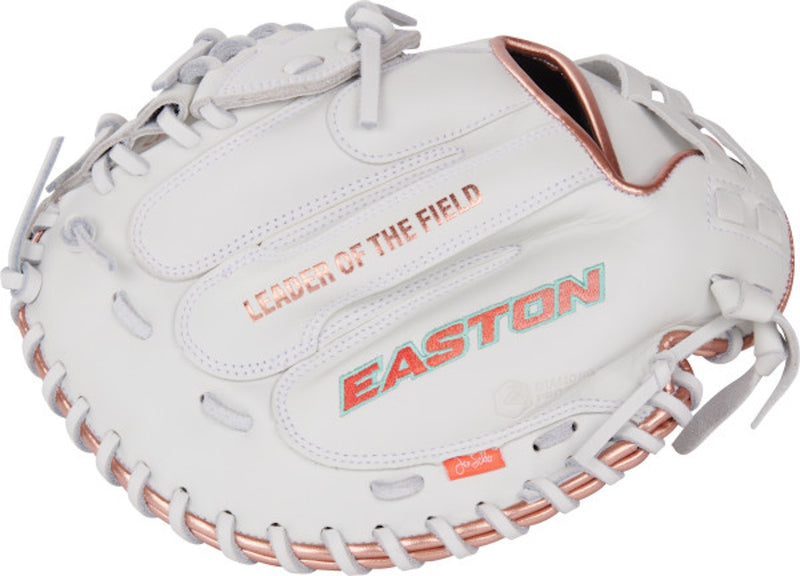 2024 Easton Jen 'Schro' Schroeder MYWHY 33" Fastpitch Catchers Mitt/Glove - MYWHY-THENONO