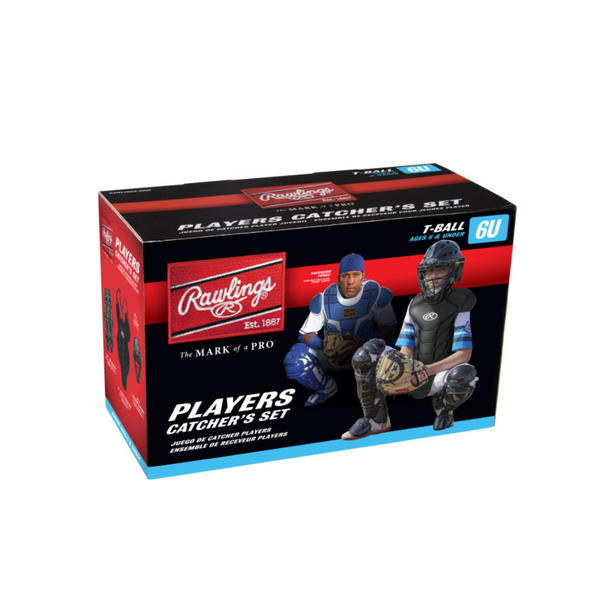 Rawlings Players Series Baseball T-Ball Catcher's Box Set - P2CSTB-B