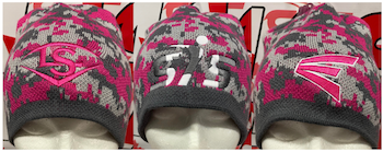 Pink Digi-Camo Branded Skully Toque/Winter Hat -