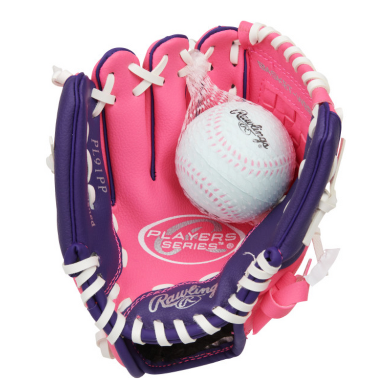 Rawlings Players 9-inch Glove With Ball - PL91PP