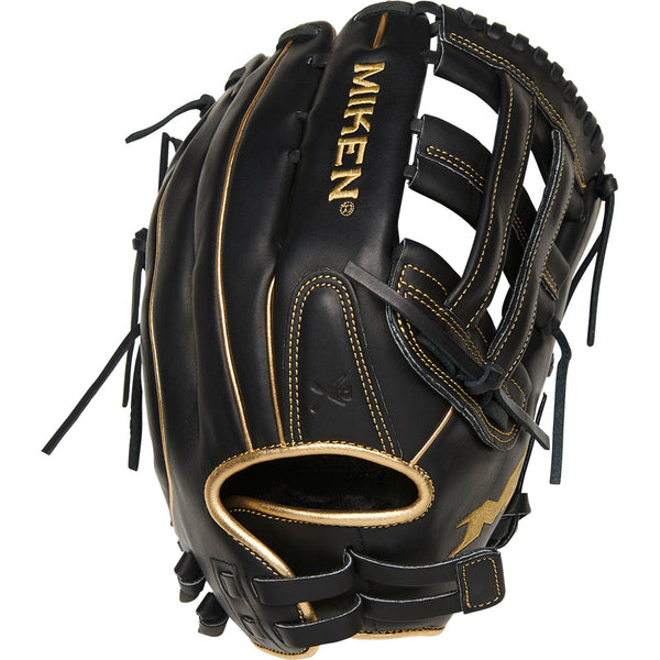 Miken Gold PRO Series 13.5" Slowpitch Fielding Glove - PRO135-BG