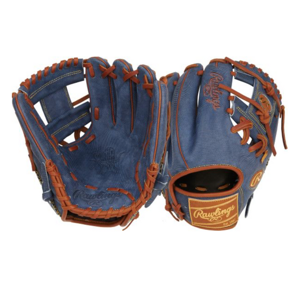 2025 Rawlings Pro Label Limited Edition Denim Series  11.5" Baseball Glove - PRO204-2D