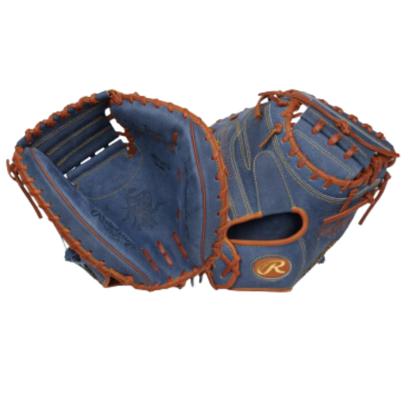 2025 Rawlings Pro Label Limited Edition Denim Series 34'' Baseball Catcher's Glove/Mitt - PROCM43D