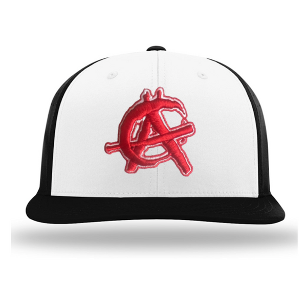 Richardson PTS30 OG Anarchy Branded Baseball Hats Red 3D Puff - PTS30