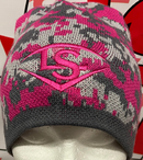 Pink Digi-Camo Branded Skully Toque/Winter Hat -