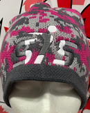 Pink Digi-Camo Branded Skully Toque/Winter Hat -