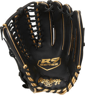 Rawlings R9 Baseball 12.75 Modified Trapeze Baseball Glove R96019BG