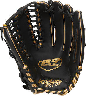 Rawlings R9 Baseball 12.75" Modified Trapeze Baseball Glove - R96019BGFS
