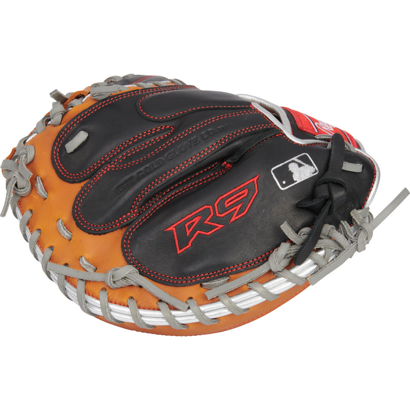 2023 Rawlings R9 ContoUR Series 32" Catchers Mitt/Glove - R9CMU-23BT