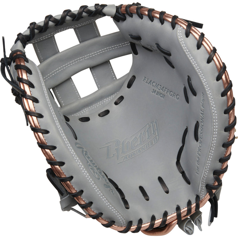 2022 Rawlings Liberty Advanced Series 34" Softball Catchers Glove - RLACM34FPGRG