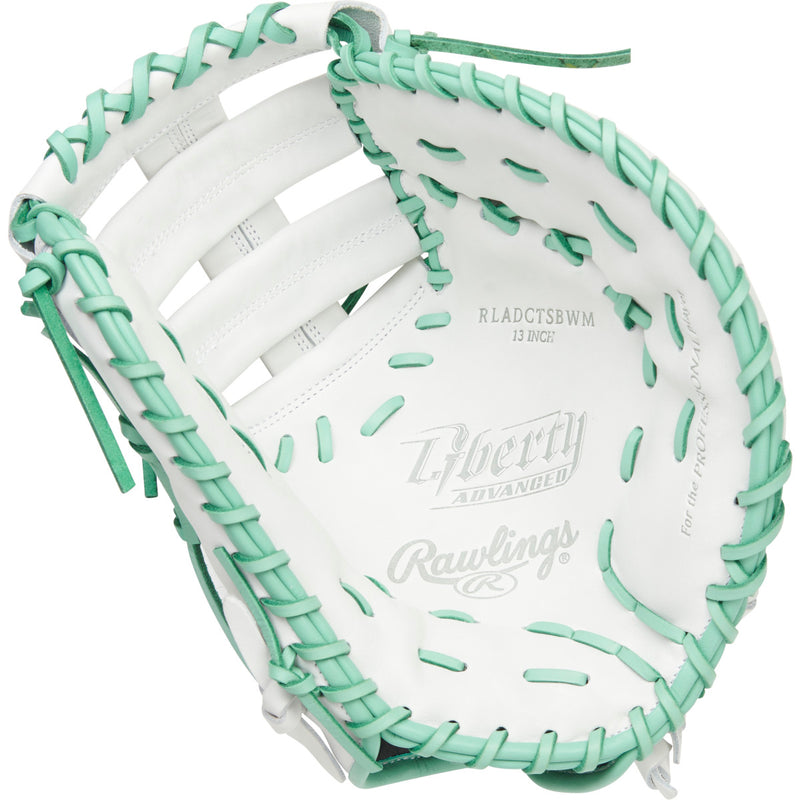 2022 Rawlings Liberty Advanced Series 13" First Base Softball Mitt/Glove - RLADCTSBWM