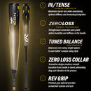 2023 Rawlings Icon (-5) USSSA Baseball Bat - RUT3I5