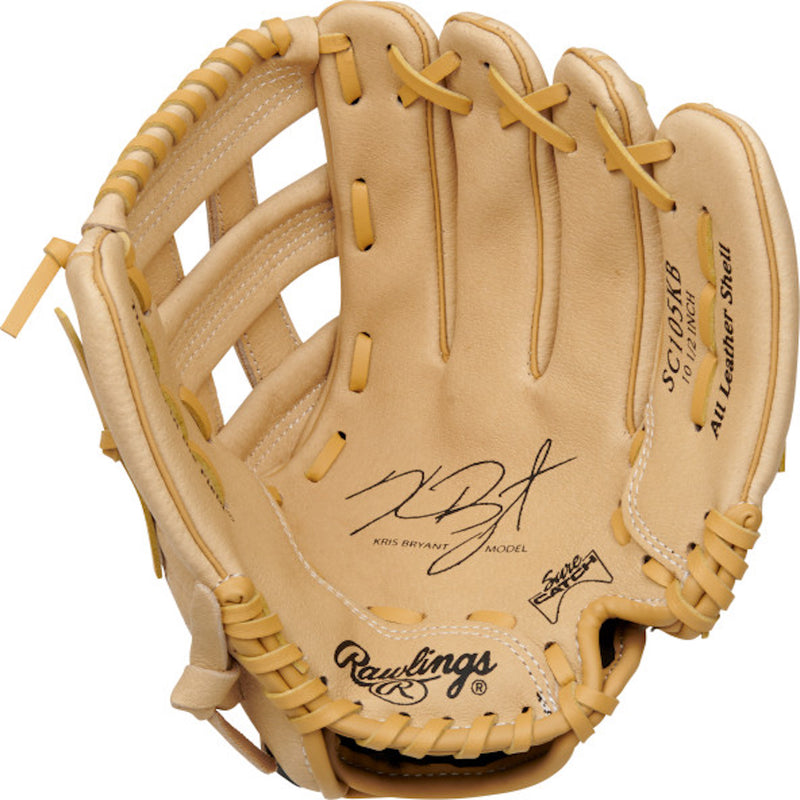 2022 Rawlings Sure Catch 10.5" Kris Bryant Pattern Youth Baseball Glove SC105KB