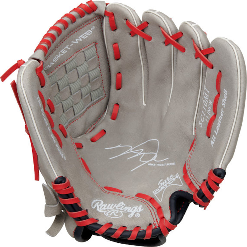 2022 Rawlings Sure Catch 11" Mike Trout Pattern Youth Baseball Glove SC110MT