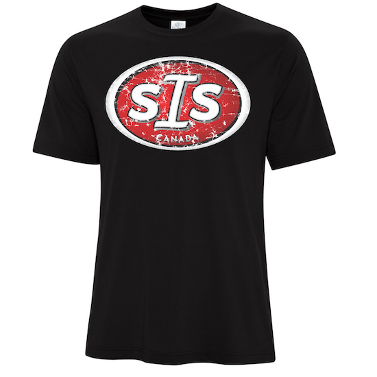 Smash It Sports Canada Vintage Distressed Performance T-Shirt - SISC-DISTRESS-T-SHIRT