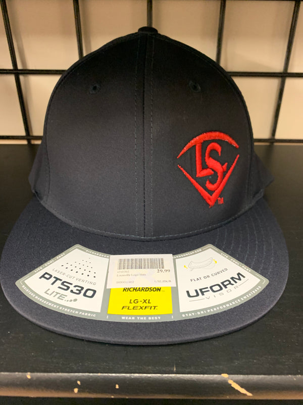 Louisville Slugger Richardson PTS30 Branded Hat - SISC-HAT-PTS30-LS-SHIELD-RED