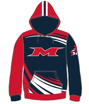 Miken Branded Attack Hoodie - MIKEN-ATTACK