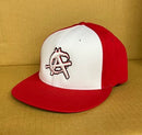 Anarchy Branded PTS20 Richardson Hat - SISC-PTS20-HAT-ANARCHY-RED-RED-WHITE