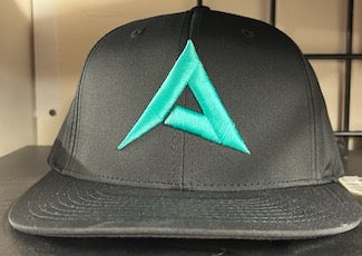 Anarchy New Branded PTS30 Richardson Hat - SISC-PTS30-HAT-ANARCHY-NEW-BLK/BLK/TEAL
