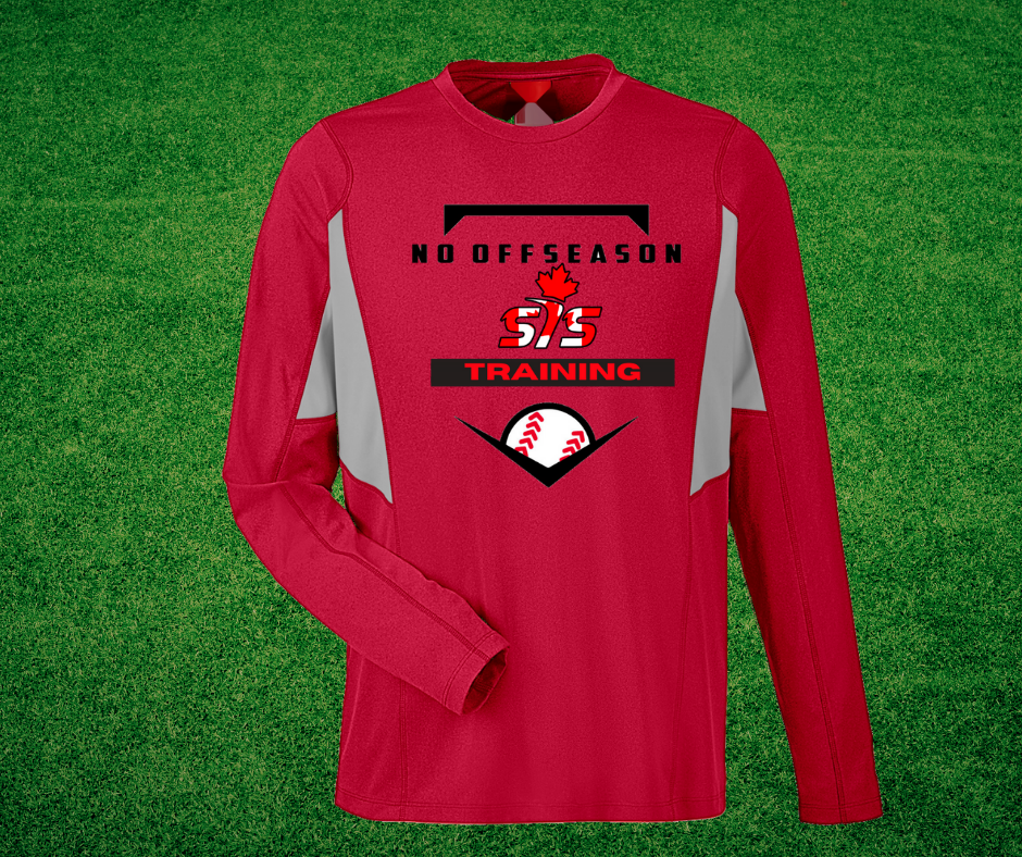 Sisc Uniform SMASH IT CANADA COACH TRAINING LONG SLEEVE - SISC-TRAIN-LS-RED-GREY