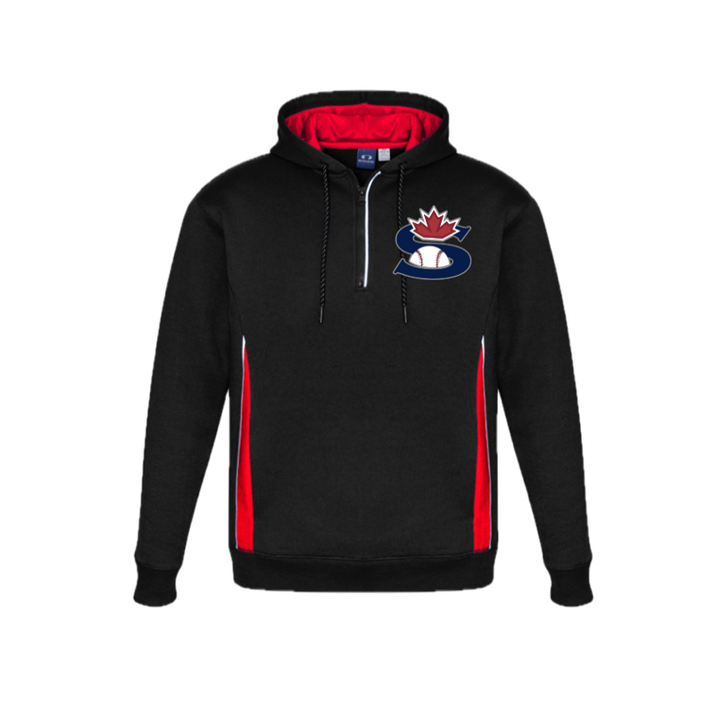 Stratford Nationals Baseball Renegade 1/4 Zip hoodie - STRAT-NATIONALS-BIZ-RENEGAE-1/4Zip