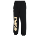 Stratford Volleyball Club Bubble Letters Closed Black Sweatpants - SVC-Bubble Letters-CLOSED-SWEATPANTS-SANMAR-ATC2800-Black