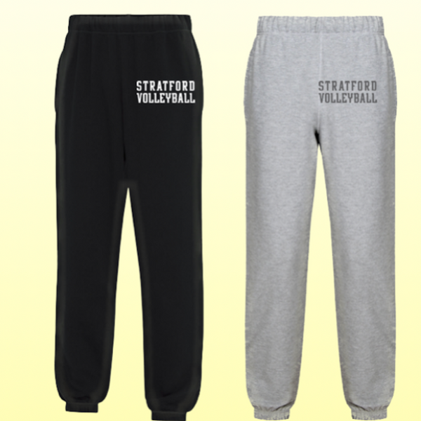Stratford Volleyball Club Players Closed Sweatpants - SVC-PLAYER-CLOSED-SWEATPANTS-SANMAR-ATC2800
