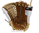 Louisville Super Z Limited Edition 13" Slowpitch Glove Tan/Cream/Wht - LSWTLFGSZR1913SETCW