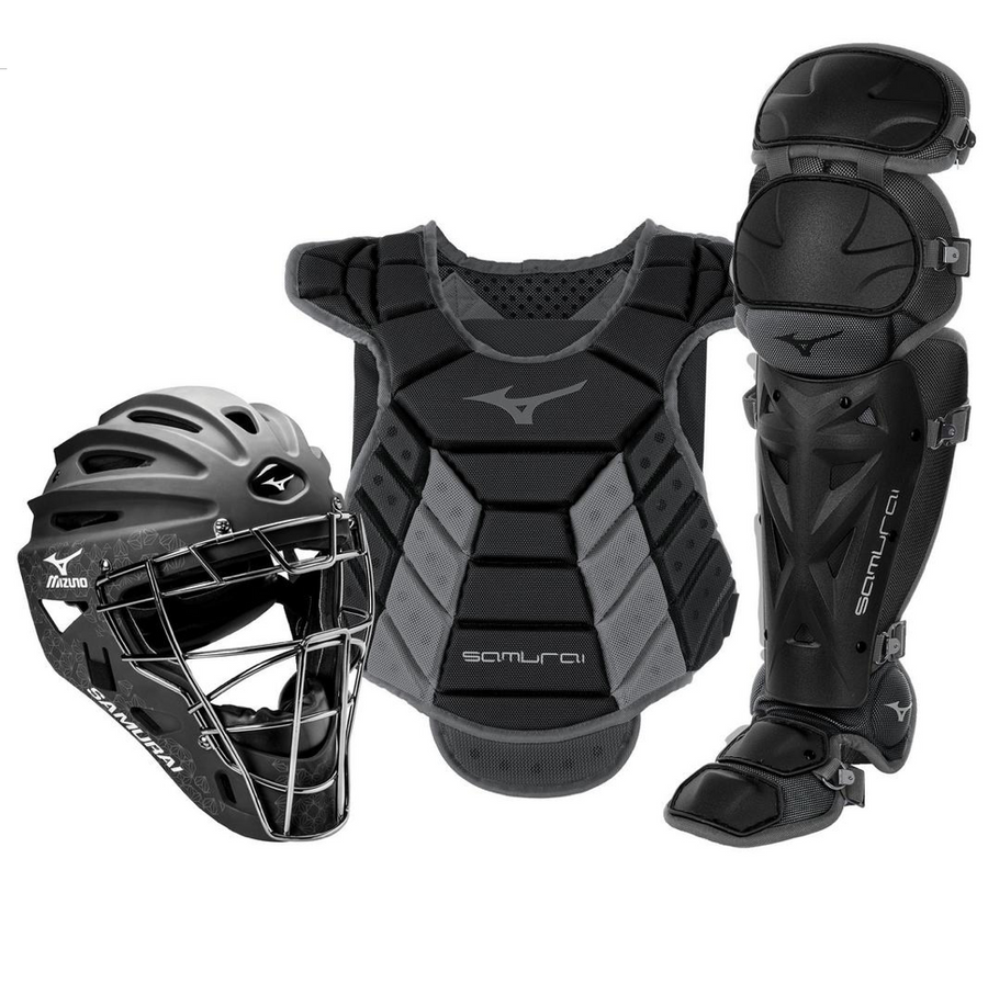 Mizuno Samurai Youth Baseball Boxed Catcher's Gear Set 14