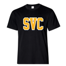 2025/26 Season SVC Black and Gold Ring Spun Cotton T-Shirt - 2025-SVC Gold/White-ATC2000-Black