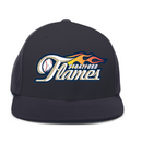Stratford Flames Navy Pacific ES474 Performance Flex Fit Hat - Flames-Navy-ES474-Hat