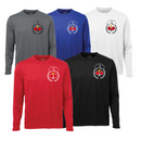 Stratford Pickleball Association LEFT Chest Logo - Long Sleeve Performance Tee - LS350-LEFT CHEST