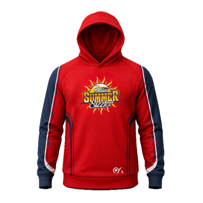 2026 Stratford Flames Full Dye Summer Sizzler Hoodie - Hoodie Buy-In