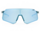 Vigor Blackhawk Polarized Blue Revo Frosted Lt. Blue/White Sunglasses - VIGBLACKHAWK3