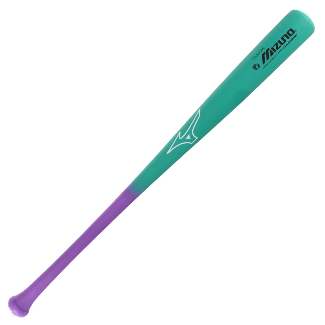 Mizuno Bamboo Classic BBCOR Baseball Bat MZB271 - TEAL/PURPLE - 340464