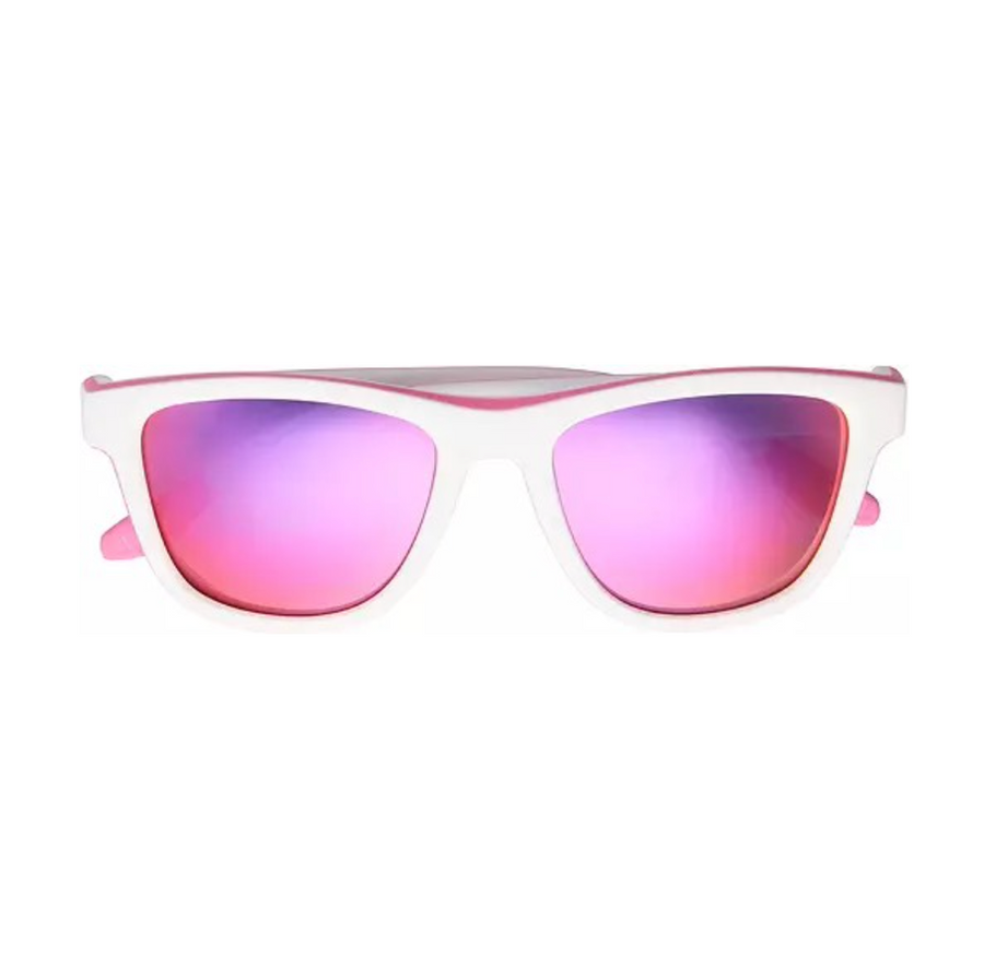 アンデルセンアンデルセン/LYSERØD/ピンク/M Easton White/Pink Mirror Sunglasses - E10264697.CGR
