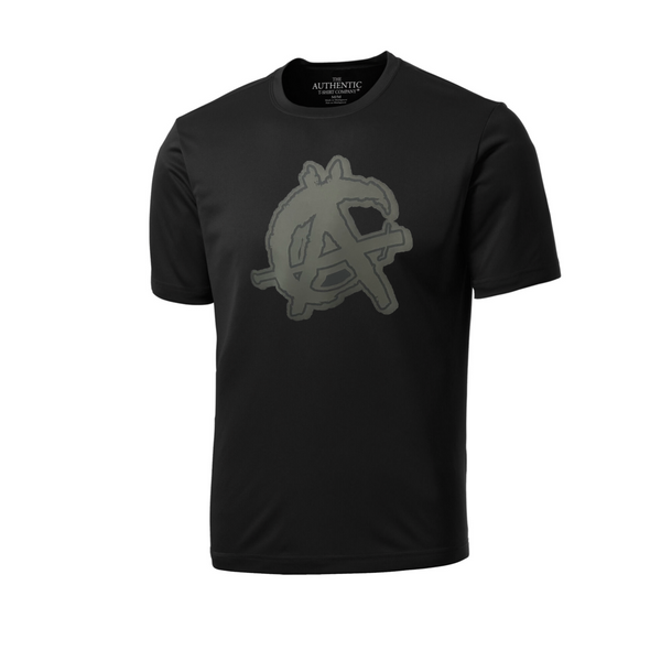 Anarchy Bat Company Short Sleeve Black on Black Shirt