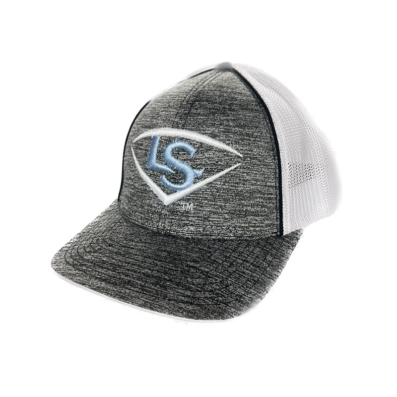 Louisville Slugger Black Heathered Pacific 406F Flexfit Hat 406F-PAC